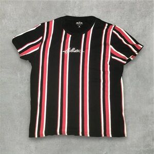 Hollister center logo Striped multi color t-shirt Streetwear